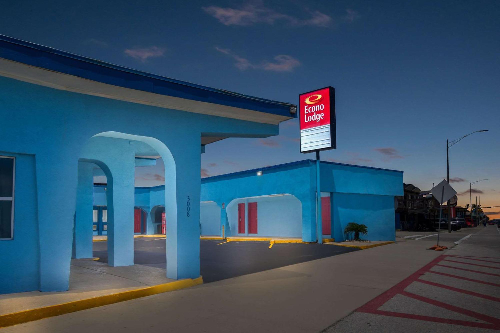 Econo Lodge Galveston Seawall Buitenkant foto