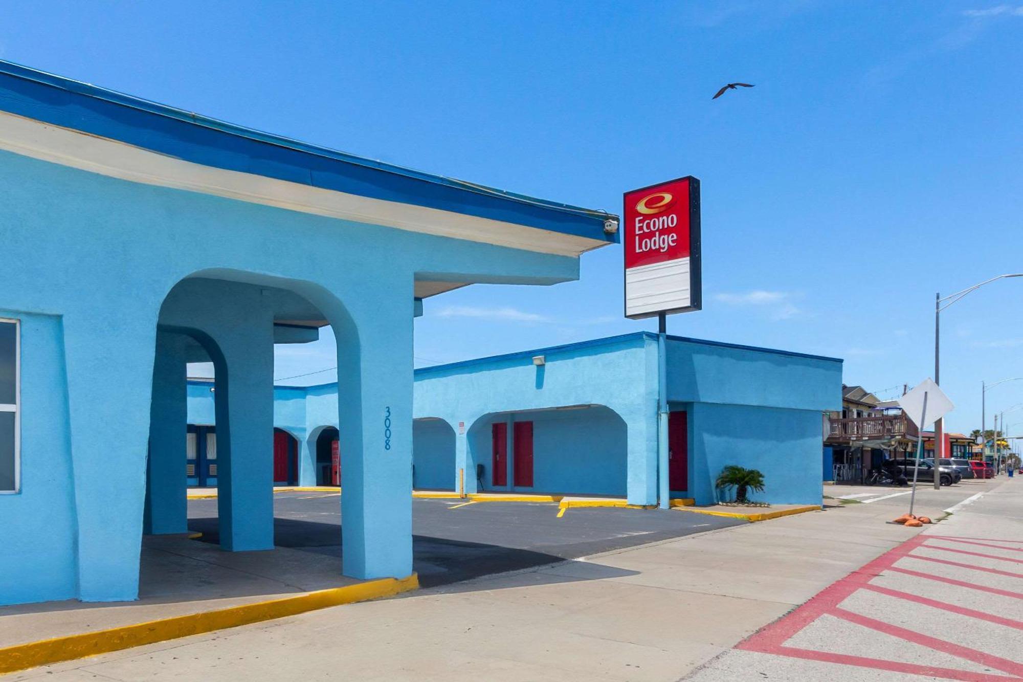 Econo Lodge Galveston Seawall Buitenkant foto